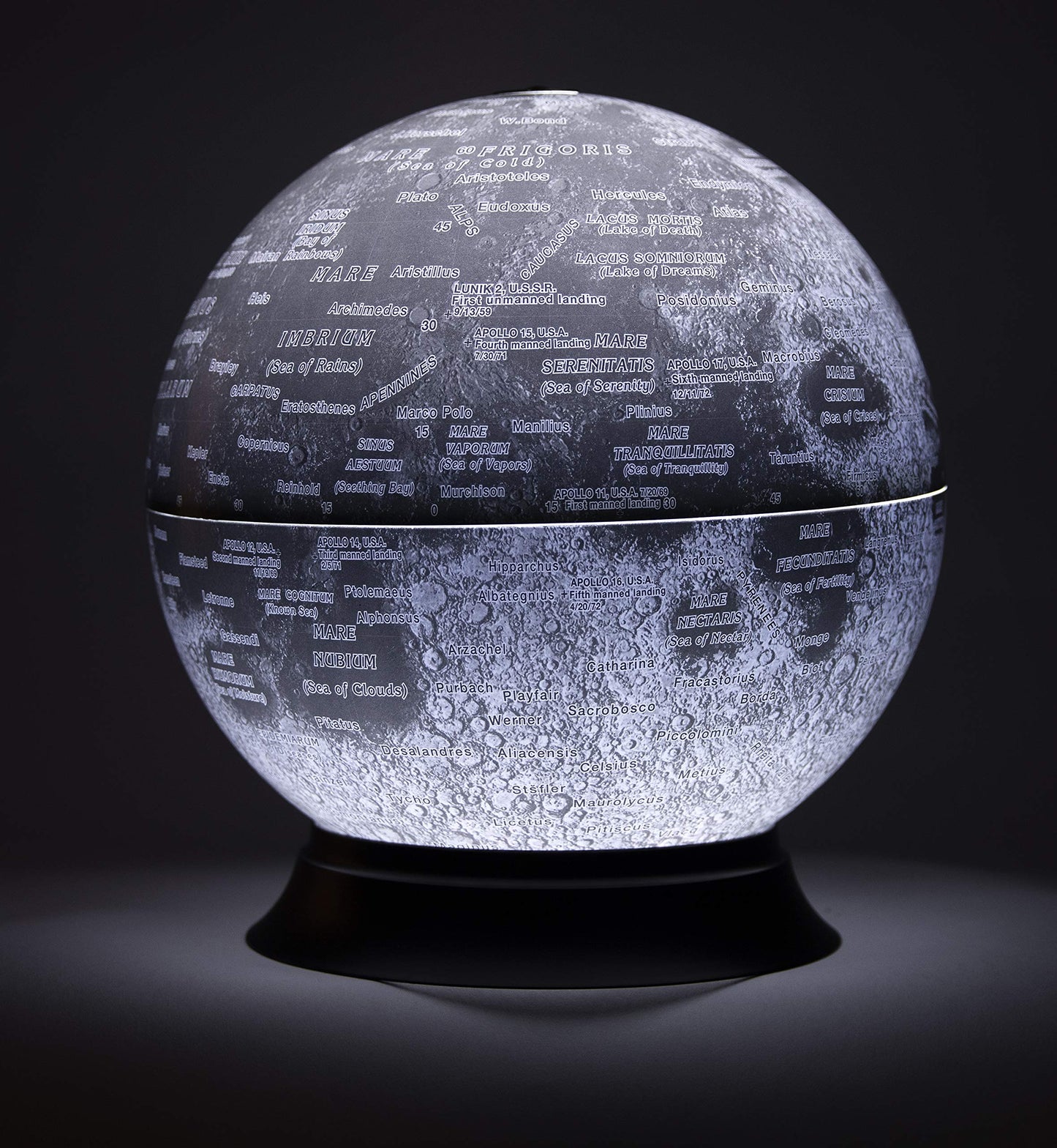 National Geo Illuminated Moon Globe
