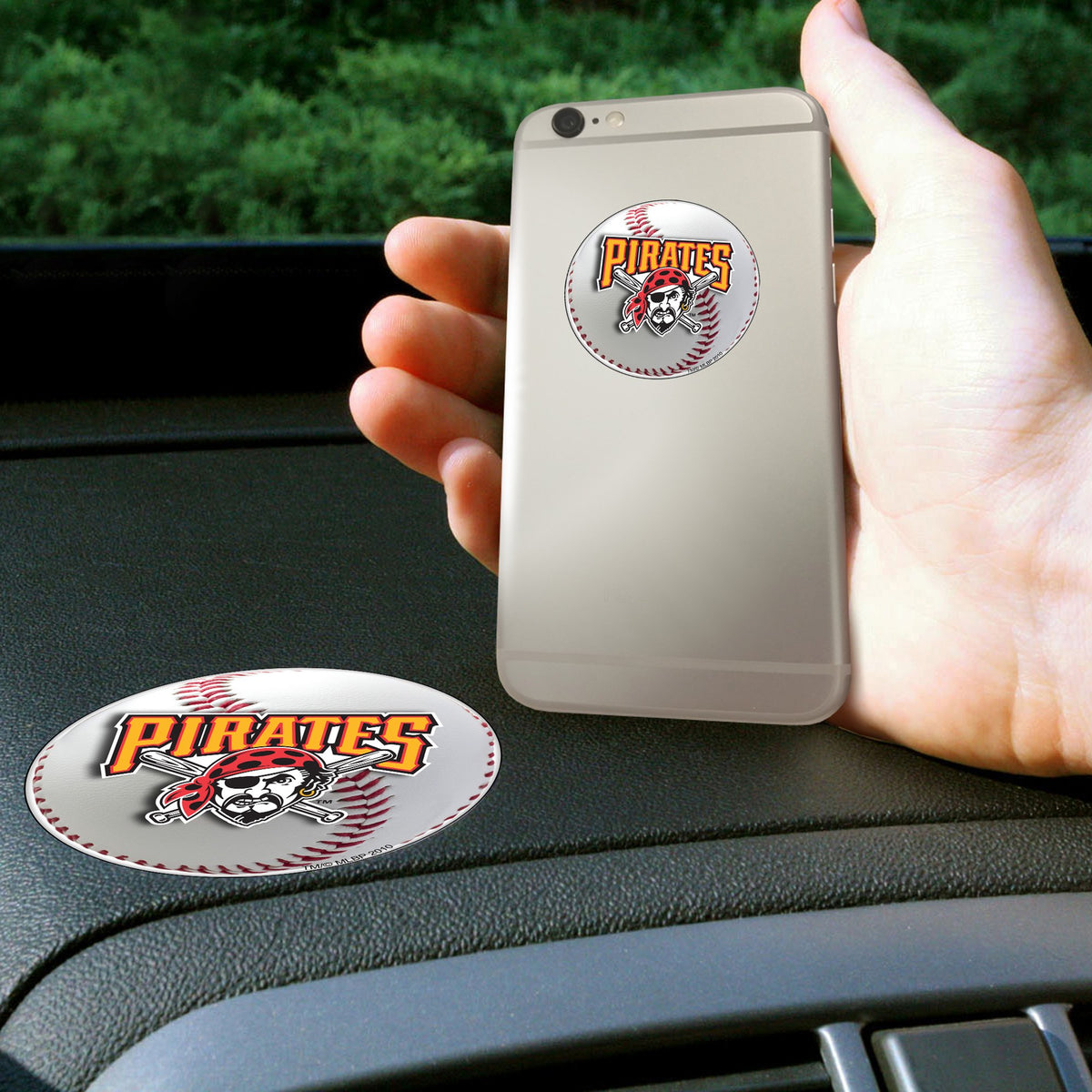 Get A Grip 11180 MLB Pittsburgh Pirates Polymer Anti-Slip Phone Grip