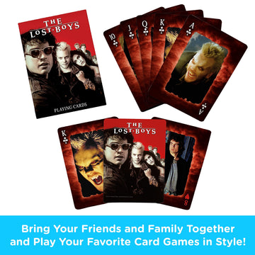 Aquarius Lost Boys Playing Cards - Lost Boys Movie Themed Deck Of Cards For Your Favorite Card Games - Officially Licensed Lost Boys Merchandise & Collectibles 2.5 X 3.5