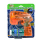 Bubble Blaster With Led Light Bubble Blower Toy With Non Toxic Bubble Solution, Summer Fun, Outdoor Birthday Party Favors For Ki