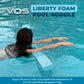 VOS Liberty Foam Pool Wavy Noodle  enhanced & Big  Super Soft Pool Noodle for Swimming and Floating  Pool Floats  Lake Floats for mature-themeds & Kids  Single Pack