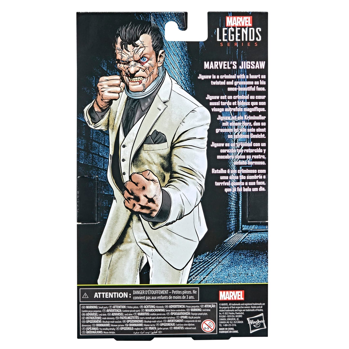 Hasbro - Marvel Legends Series Marvel's Jigsaw Playsets Toy Figures  Multicolor (F34345L00)