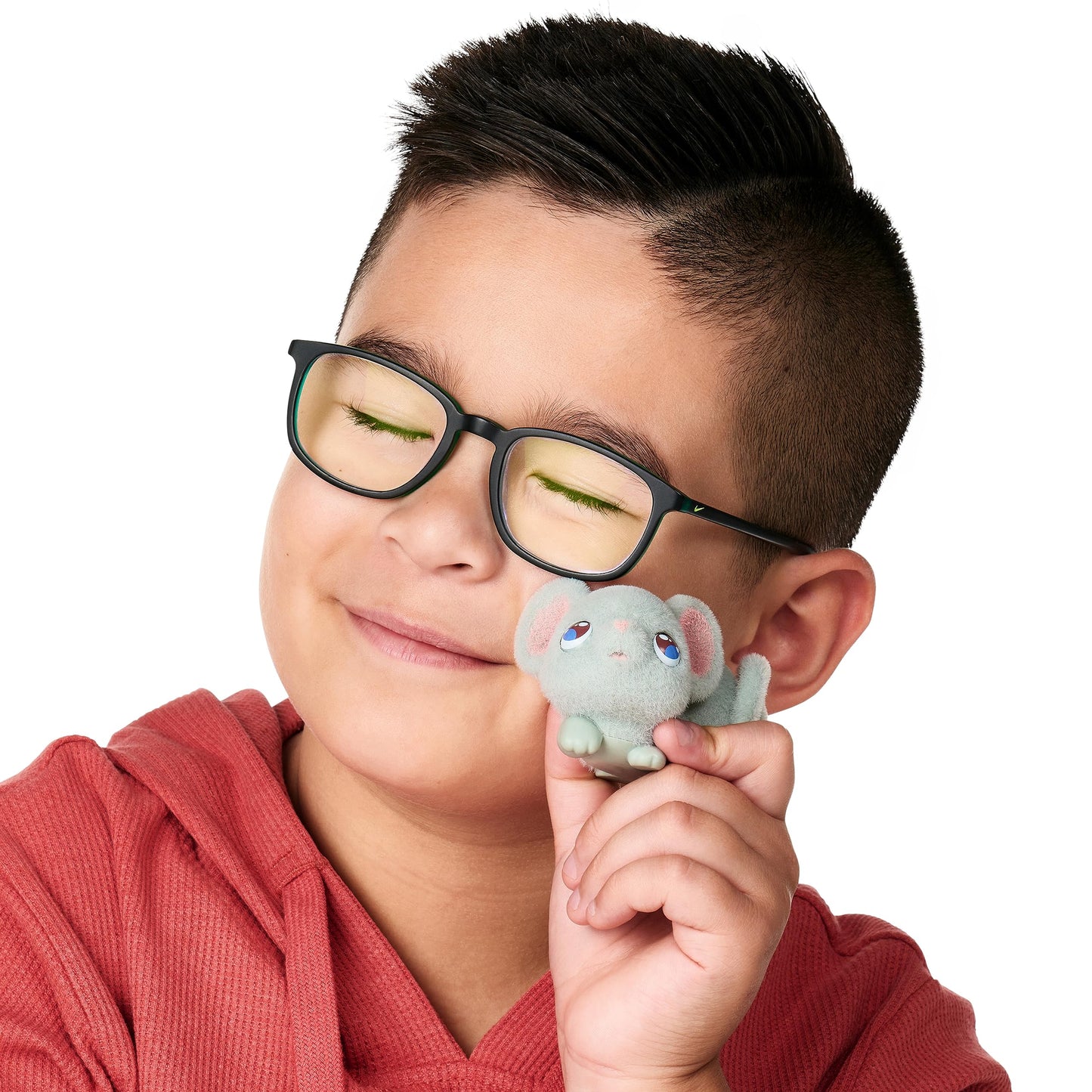 Little Live Pets Mama Surprise Minis - Nurture Lil' Mouse with 2-4 Babies, S2 Color, Model 26510, Thermoplastic Rubber Material