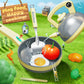 Play Kitchen Playset for Kids, Toy Kitchen Pretend Play Food BBQ Sets for Girls and Boys Age 3+, Play Kitchen Accessories with P