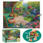 500 Piece Puzzles for mature-themeds Beautiful Flower Garden Puzzle for Kids Teen mature-themeds Recycled Paper Unique Fun Jigsaw Puzzle 500 Pieces Challenging Family Game Gift for Friends Men Women Seniors 20.5*15In