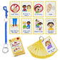 My Behaviour Cards 27 Flash Cards For Visual Aid Special Ed, Speech Delay Non Verbal Children And Adults With Autism Or Special Needs