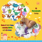 Kalysky 6-Set Puffy Sticker Books for Kids, 3D Reusable Stickers, Farm, Dinosaurs, Ocean, Space, Vehicle, Model TZS-922