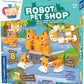 Thames & Kosmos Kids First Robot Pet Shop: Owls, French Bulldogs, Sloths & More! Stem Experiment Kit For Young Engineers | Build 8 Motorized Robots Of Cute Animals | Play & Learn With Storybook Manual
