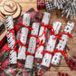 TaoBary 24 Packs Christmas Crackers DIY Christmas No Snap Party Table Favors Christmas Holiday Table Favors Xmas Crackers DIY Ch