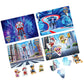 Paw Patrol: The Movie 4 Pack Of Wooden Puzzles For Kids 24-Piece Jigsaw Puzzles With Interchangeable Characters For Preschoolers