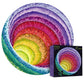 Antelope 2 In 1 1000 Piece Puzzle Bundle - Hue Wormhole - 1000 Piece Jigsaw Puzzle Bundle With Mandalic Rose - 1000 Piece Jigsaw Puzzle