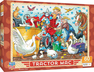 Tractor Mac Squeaky Clean 60Pc