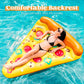 Joyin Giant Inflatable Pizza Slice Pool Float, Fun Pool Floaties, Swim Party Toy, Summer Pool Raft (1 Pack), Extra Large With Cu