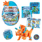Smashers Dino Ice Age Triceratops By Zuru Mini Surprise Egg With Many Surprises! - Slime, Dinosaur Toy, Collectibles, Exclusive Smashable Egg, For Boys And Kids