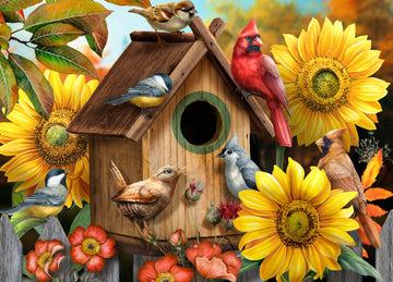Ceaco - Tom Wood - Autumn Gathering - 1000 Piece Jigsaw Puzzle