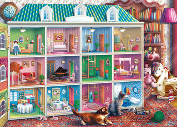 Masterpieces 1000 Piece Jigsaw Puzzle For Adults, Family, Or Youth - Sophia'S Dollhouse - 19.25'X26.75'