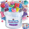 4 Lb Huge Glassy Clear Slime Bucket Toy For Kids, Funkidz 64 Fl Oz Premade Big Crystal Slime Pack Gift With 29 Sets Add-Ins Jumbo Slime Kit For Girls Boys Party Present