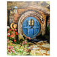 MyPuzzle 100 Piece Jigsaw Puzzle - Hobbit House in Hobbiton, Multi Color, Cardboard, Model 6311d3bc16b066fd565555c1