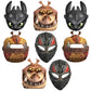 Unique How To Train Your Dragon Party Paper Masks - Assorted Designs, 8 Pcs