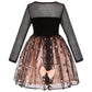 Neilyoshop Halloween Black Cat Costumes For Girls With One Tail 4-12Years 4-5T