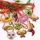 jollylife 36PCS Cinco de Mayo Fiesta Necklaces Beads Mexican Party Favors Birthday Decorations Supplies Bulk