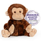 Warm Pals - Marvin The Monkey - 1.5Lbs - Cozy Microwavable Lavender Scented Plush Toys - Heated Stuffed Animal - Heatable Coolab