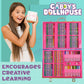 Gabbys Dollhouse Kids Art Set - Multicolor Drawing Kit with Travel Case