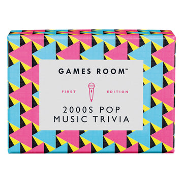 Ridley’S 2000S Pop Music Trivia Card Game – Quiz Game For Adults And Kids – 2+ Players – Includes 40 Cards With Unique Questions – Fun Family Game – Makes A Great Gift