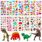 Upins 14 Diffrent Sheets (200+Count) Kids Dinosaur 3D Puffy Stickers, Animal Insect Stickers, Craft Scrapbooking For Children