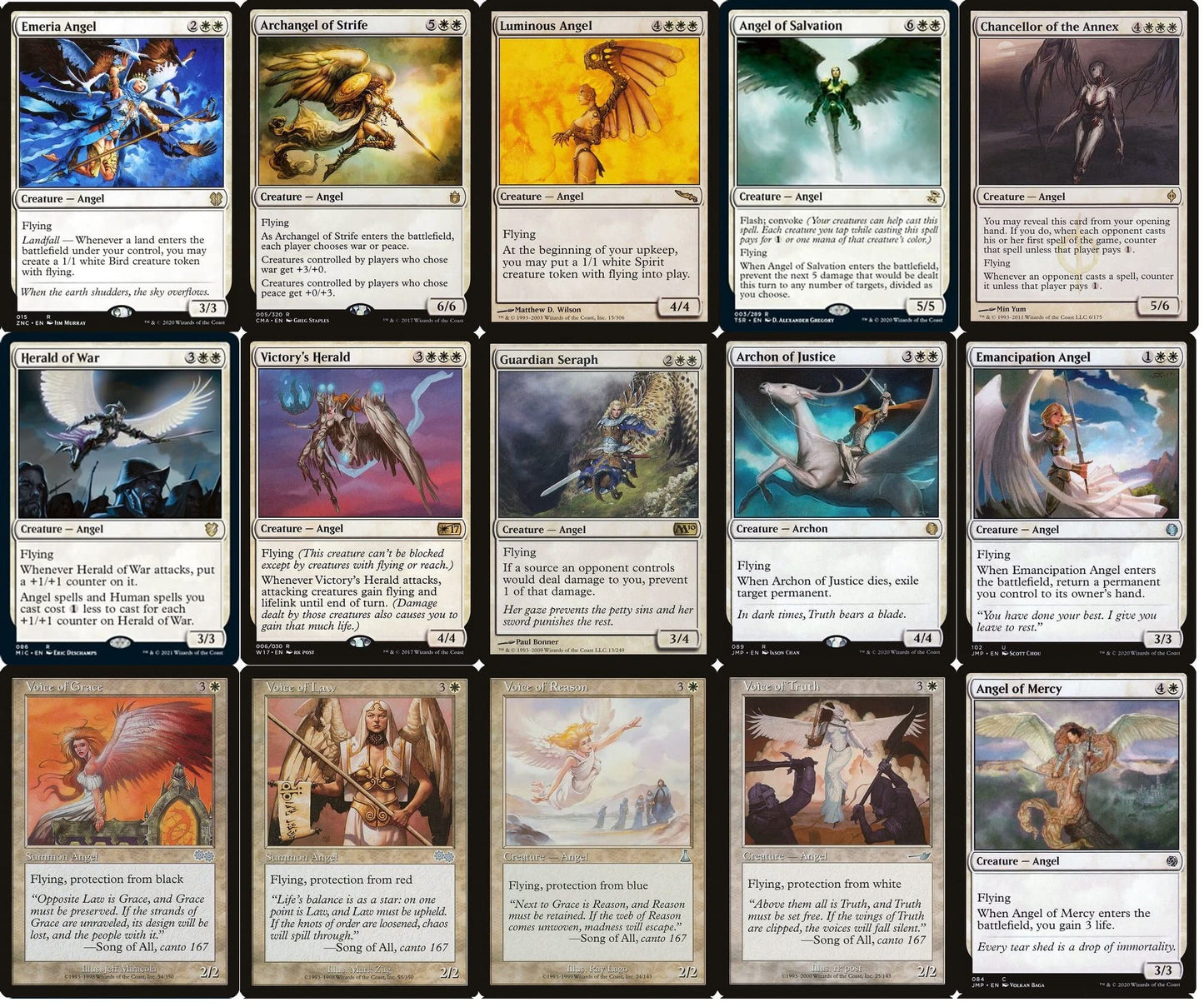 MTG Decks & More Angel Commander Deck - Custom Built Elite - 100 Card Toytooth MTG Decks & More Angel Commander Deck - Custom Built Elite - 100 Card Toytooth