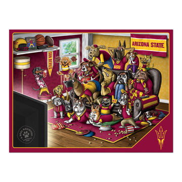 Youthefan Ncaa Arizona State Sun Devils Purebred Fans 500Pc Puzzle - A Real Nailbiter
