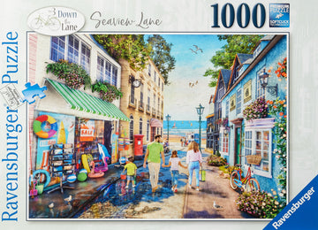 Ravensburger - Beach Puzzle, Jigsaw Puzzle For Adults, Gift For 14+ Year Old Children, Educational And Stimulating Game, 1000 Pi