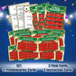 TCJIU Christmas Friendly Feud Quiz Christmas Friendly Feud Game Shower Games Trivia Games for Family Fall Winter Family Feud Style Game I7