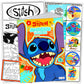 Lilo & Stitch Advanced Coloring Book with Stickers Bundle Includes Stitch Coloring Book, Sticker Set, and More
