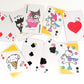 Sanrio Characters Playing Card Hello Kitty, Little Twin Stars, My Melody, Cinnamoroll, Pompompurin, Pochacco 3.5in x 2.4in x 0.7