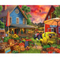 White Mountain 1000 Piece Puzzle Summer Vintage Jigsaw Puzzles for Family and Adults - Honey Farm