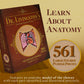 Human Thorax Anatomy Puzzle - Adult Jigsaw Puzzles Unique Gifts For Kids, Nurses, Doctors, Medical Students, Educational Science - 411 Piece Teen Floor Puzzle - Genius Games Dr. Livingston Body Model