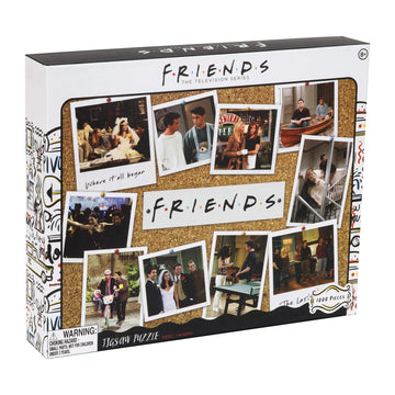 Friends Tv Show Seasons Jigsaw Puzzle - 1000 Pieces - 30In X 24In