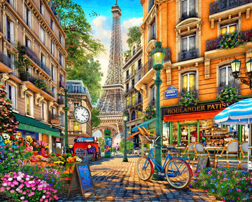 Springbok'S 1000 Piece Jigsaw Puzzle Paris Afternoon - Made In Usa