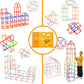 RAINBOW TOYFROG Straw Constructor Toys - 300 Pcs STEM Building Set, Multicolor, Plastic, Model 839-1 - Fun Engineering Kit for Kids