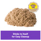 Kinetic Sand 11lb Natural Brown Play Sand for Arts and Crafts, Sandbox - Sensory Toy for Kids Ages 3+ (Model 6060996)
