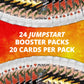 Magic The Gathering Jumpstart 2020 Booster Box - 24 Packs, 20 Cards/Pack, Cardboard, Colorful Land Cards, Model C75150000