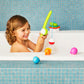 Munchkin Fishin' Magnetic Baby & Toddler Bath Toy Set, 4pc, Assorted Colors, Plastic, Model 17040