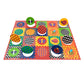 Nuby Foam Floor Tiles, 20 Piece Multicolor Play Mat, Soft Interlocking Kids' Flooring, Safe & Fun for Playrooms, Nurseries