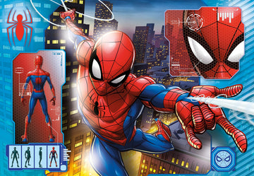 Clementoni - 27118 - Supercolor Puzzle For Children-Spider Man-104 Pieces