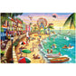 Lavievert Jigsaw Puzzle 1000 Piece Puzzle For Adults And Kids - Beach, Happy Vacation