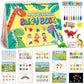 Montessori Busy Book For Toddlers 1-3 3-5, My Preschool Learning Activities, Autism Sensory Travel Toys For Kids, Education Work
