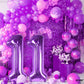 Katchon, Giant Purple 11 Balloon Number - 40 Inch | Foil Number 11 Balloon Purple For 11Th Birthday Decorations For Girls | Purple 11 Birthday Balloon | Purple 11 Balloons Number Birthday Decorations