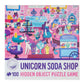 Foothill Toy Co. Childrens Jigsaw Puzzle | Unique Unicorn Art | Educational Gift For Kids 3-8, Unicorn Soda Shop - 100 Piece