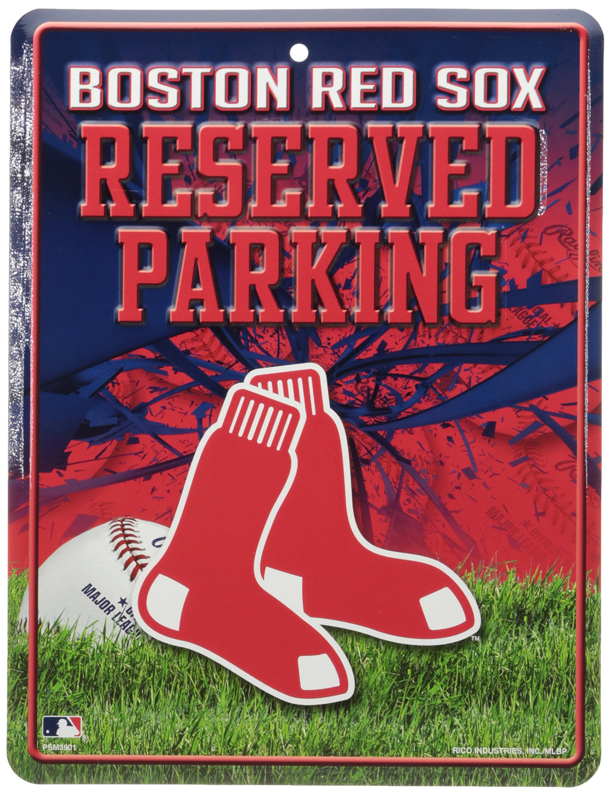 MLB Baltimore Orioles High-Res Metal Parking Sign